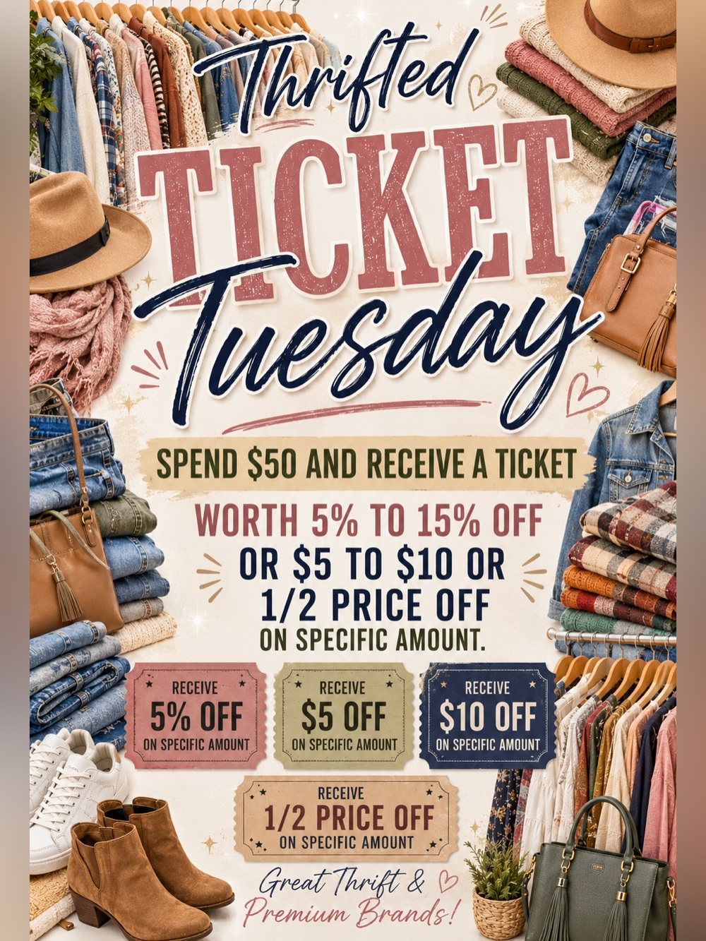 Thrifted Ticket Tuesdays!